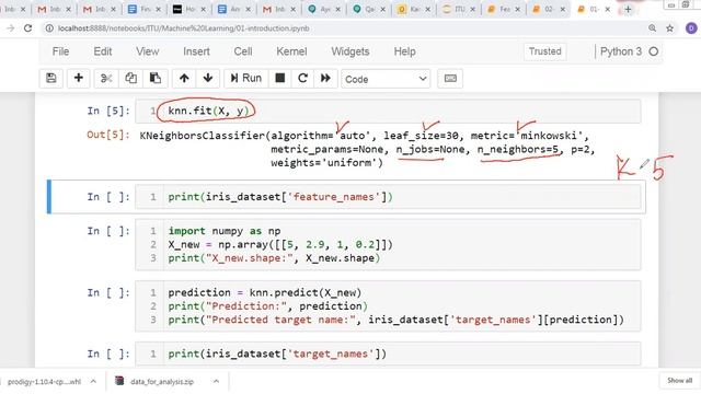 Building a simple machine learning model using sklearn смотреть онлайн