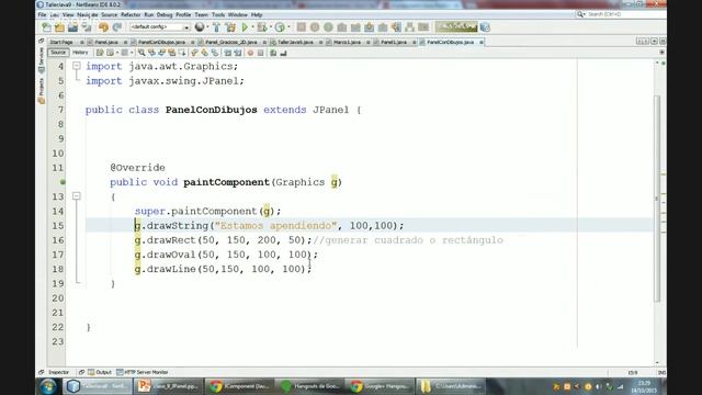 Introducción a la Programación con Java Clase 9. Clase JPanel смотреть онлайн