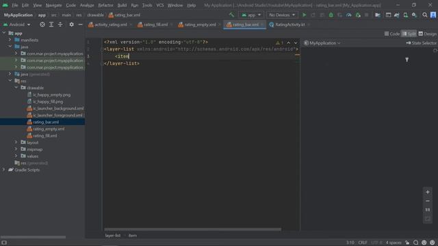 How to Make Custom Rating Bar in Android Studio | Kotlin смотреть онлайн