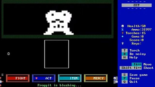 DETERMINATION - A ZZT Undertale Demake смотреть онлайн
