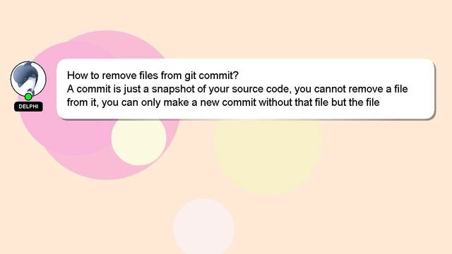 How to remove files from git commit? смотреть онлайн