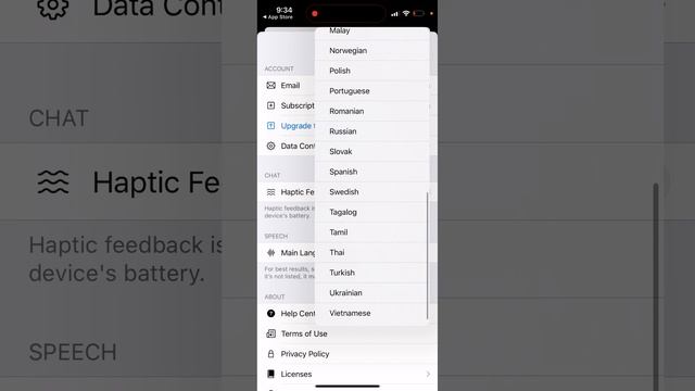 How to change speech language in official ChatGPT app? смотреть онлайн