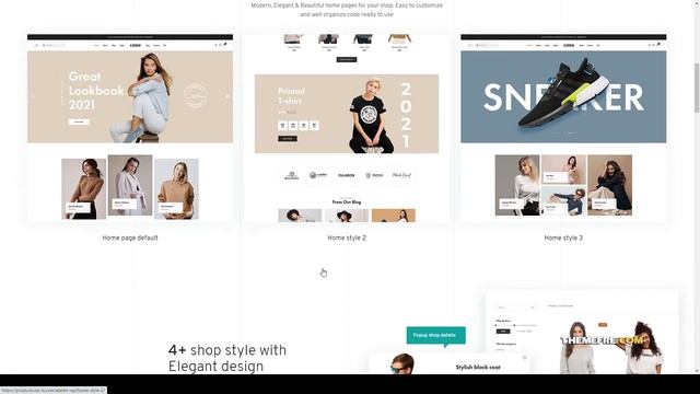 Azedw - Clothing Shop WordPress Theme woocommerce accessories смотреть онлайн