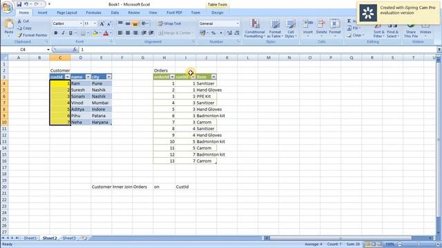 SQL: Inner Join смотреть онлайн