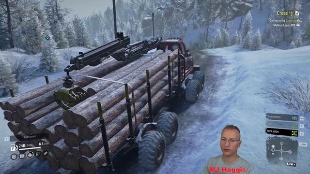 Snowrunner Ep 290 Crossing смотреть онлайн