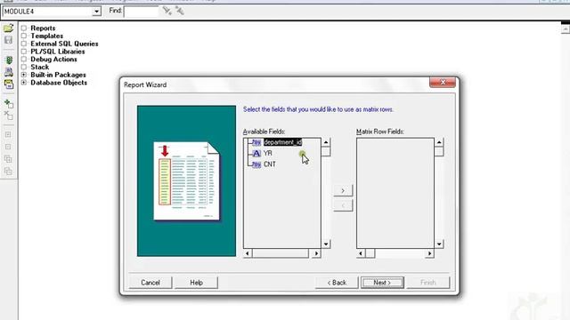 24 Oracle Developer Suite Real Life Project Report Matrix Report смотреть онлайн