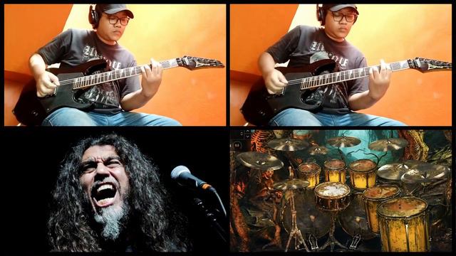 Slayer - Angel Of Death (Full Band Cover/Death Metal Version) смотреть онлайн