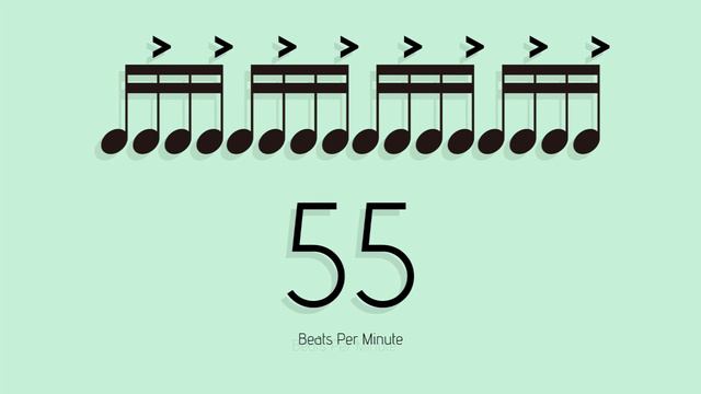 BPM = 55　メトロノーム - metronome - 16分 アクセント2-6 смотреть онлайн