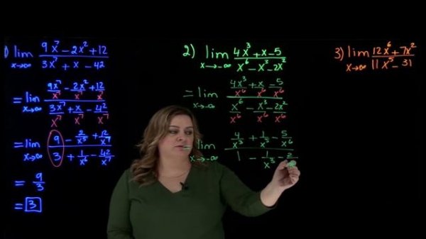 Limits at Infinity of Rational Functions