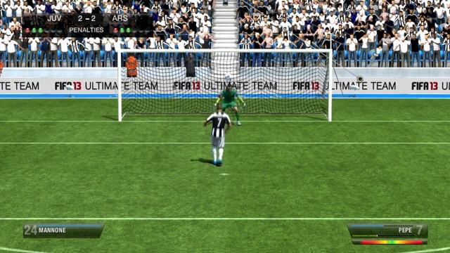 FIFA 13 - PC Demo Penalty Shootout (Juventus vs Arsenal) - Legendary Difficulty [HD] смотреть онлайн