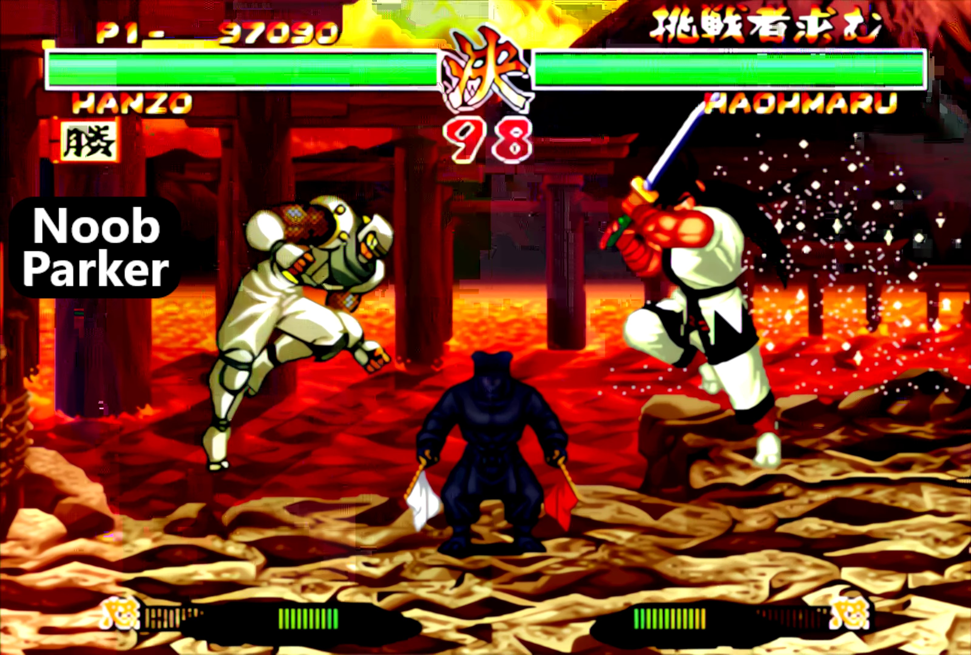 Samurai Shodown II - Hanzo Hattori аркада 1994 4K