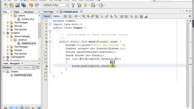 java program to check palindrome string смотреть онлайн