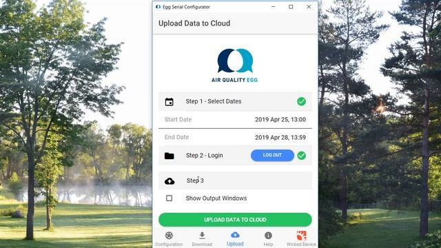 Uploading Offline Air Quality Egg Data смотреть онлайн