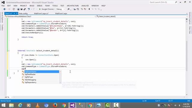how to display data in gridview in asp.net c# with strore procedure смотреть онлайн