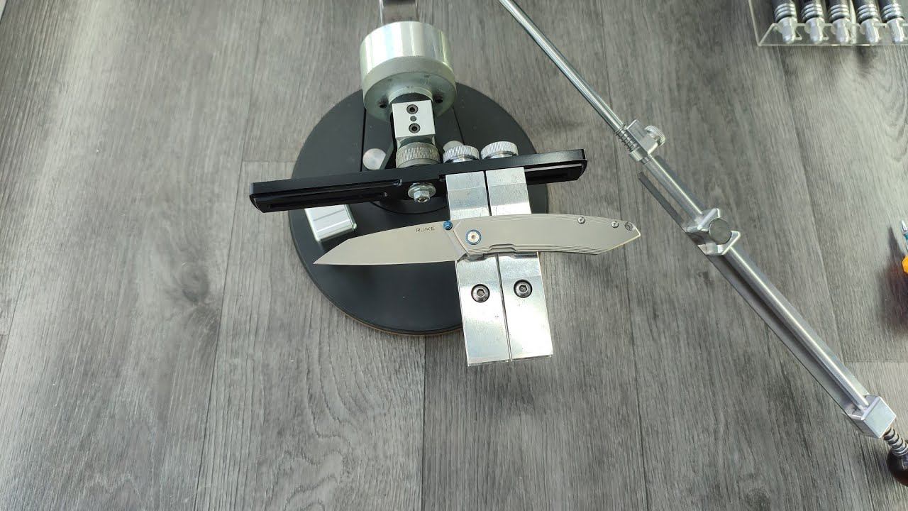 Заточка складного ножа Ruike 831 sf, сталь 14c28n смотреть онлайн