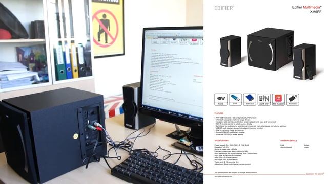 Обзор Edifier XM6PF. Конструкция и особенности