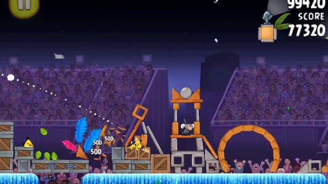 Angry Birds Rio Level 8-2 Carnival Upheaval 3 Stars смотреть онлайн