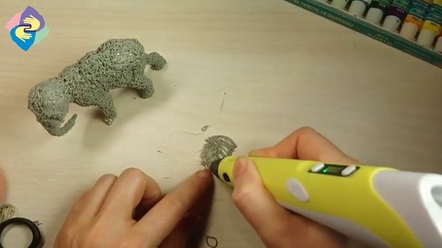 #Слон. #3Dручка. #elephant