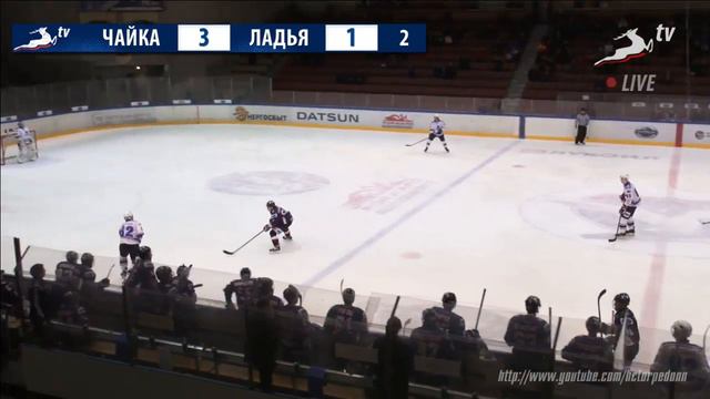 МХЛ. Чайка Нижний Новгород - Ладья Тольятти. LIVE смотреть онлайн