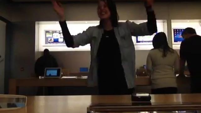 Waterline flash mob apple istore. смотреть онлайн