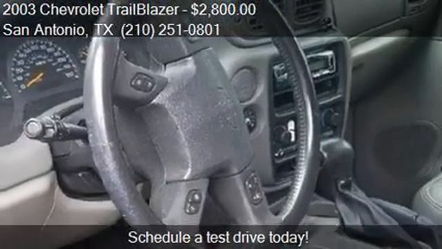 2003 Chevrolet TrailBlazer LT 4dr SUV for sale in San Antoni смотреть онлайн