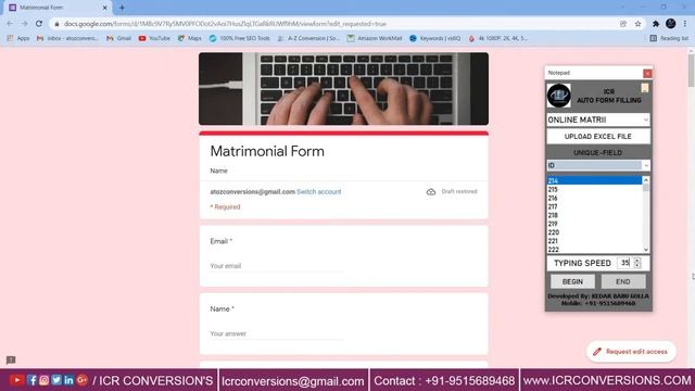 HOW TO CONVERT MATRIMONIAL IMAGE TO EXCEL | Online Matrimonial Image To Excel Conversion Software | смотреть онлайн