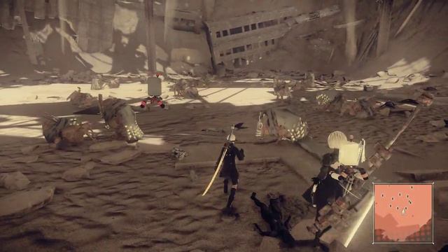 Роботы занимаются непотребствами( Nier: Automata) смотреть онлайн