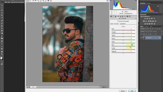 Color Grading Photoshop CC CS6 Camera Raw Cinematic Preset