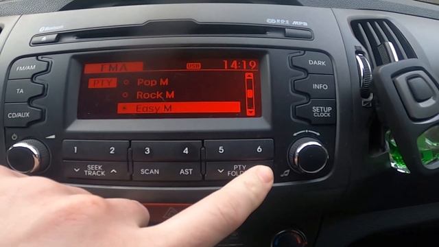 How to Search for PTY Channels in Car Radio in Kia Sportage III ( 2010 – 2016 ) смотреть онлайн