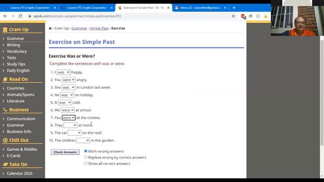 Ingles Corporativo- Class # 15 P3-01-8-9-PM. Past tense verbs review. смотреть онлайн