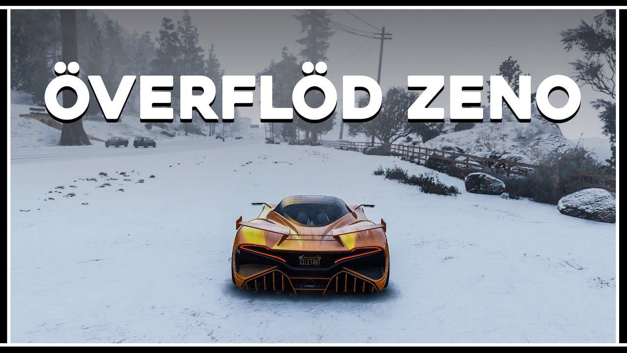 Тесты Överflöd Zeno в GTA Online: The Contract