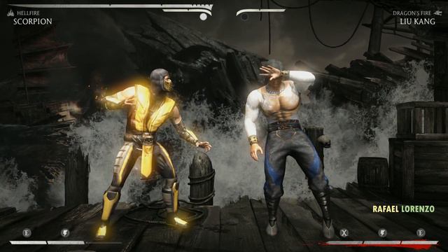 Mortal Kombat X Skin Mod MK11 Scorpion Liu Kang Fire God Finisher X-Rays Moves MKX (MK11 Fatal Blow смотреть онлайн