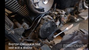 Kawasaki vulcan 1500 classic tourer 1998, VN 1500, замена сальника штока сцепления