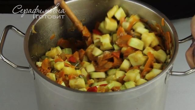 Необычная кабачковая икра на зиму с морковкой и болгарским перцем — пальчики оближешь! смотреть онлайн