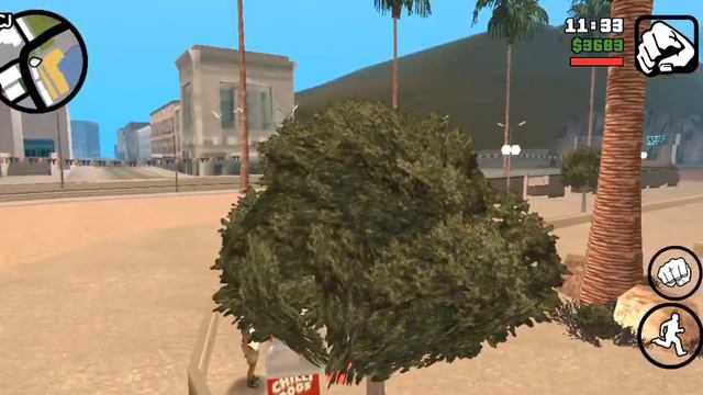 GTA San Andreas (Secret hiding place inside a tree) смотреть онлайн