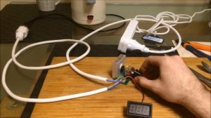 Димер для регулировки и китайский вольтметр