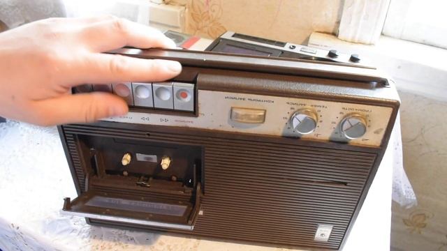 Кассетный Магнитофон "Электроника-302,302-1." Самый массовый магнитофон в СССР.Обзор. смотреть онлайн