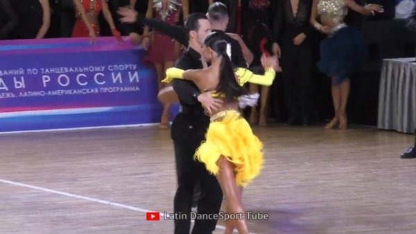 Samba = Philipp Onishchenko & Madina Amanzholova = Stars Of Russia Latin = Lights of Moscow 2023