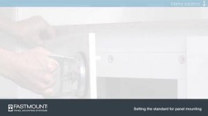 Клипса бокового крепления типа "мама" Fastmount SL-FA для тяжелых внутренних панелей (с вынимающей н