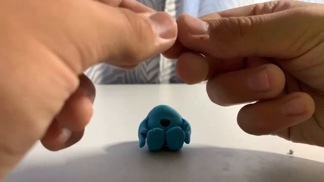 (Видео урок) Как слепить Кроша из пластилина #Пластилин #Дети #Лепка смотреть онлайн