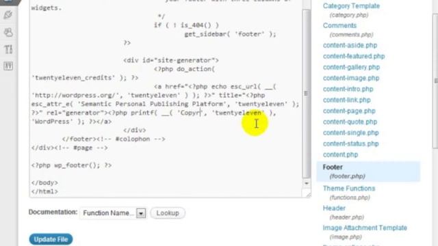 Wordpress For Beginners: Remover Wordpress Footer смотреть онлайн