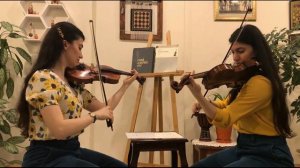 W.A. Mozart - Der Spiegel/The Mirror Violin Duet