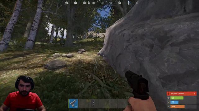 Вечерний стрим! Выживание на классике! Соло против всего сервера Rust\Раст