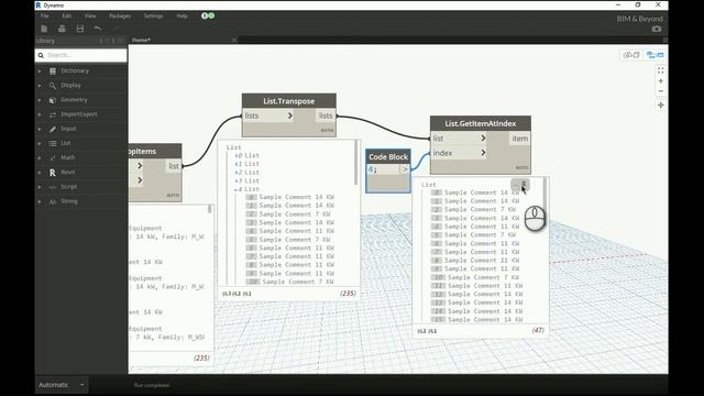 Dynamo - Getting Started - Part 5 | Managing Revit Data | Computational Design смотреть онлайн