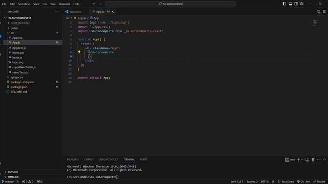 Creating Advanced AutoComplete Search Bar in React | hs-autocomplete-react смотреть онлайн