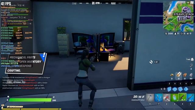 Fortnite DirectX11 | Nvidia GTX 1660 6GB | Intel Xeon E5 2630L v3 | 1080p High смотреть онлайн