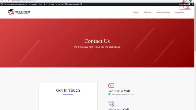How to design contact us page in WordPress - اردو / हिंदी смотреть онлайн