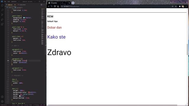 CSS jedinice | CSS Units смотреть онлайн