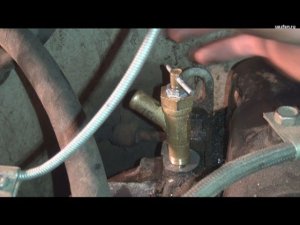 Замена крана отопителя на УАЗ-31519