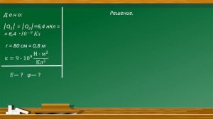 Тема 20. Решение задач по теме «Работа сил электростатического поля. Потенциал. Напряжение. Принцип